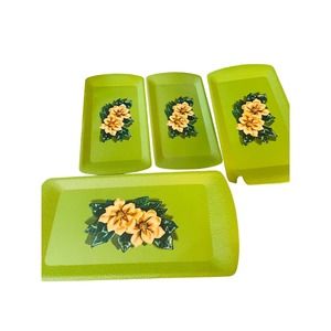 Vintage Kentley Magnolia Lap Tray Set